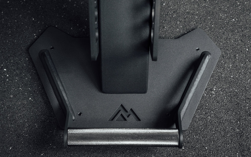 foot plate with knurling handle
