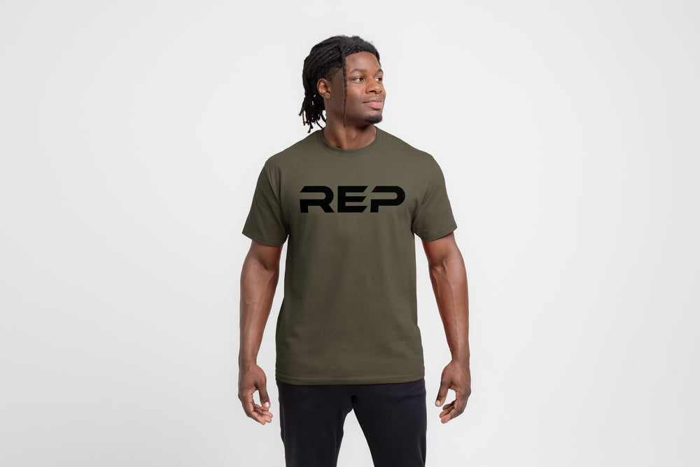 Men's Bulk Up Heavyweight Crew T-Shirt