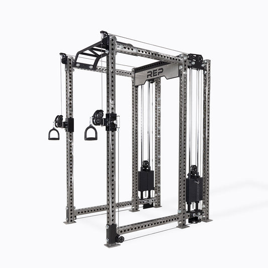 Weight Stack Upgrade (Selectorized Athena Only) On Athena Attachment on the Power Rack