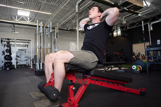 Lifter using an adjustable bench