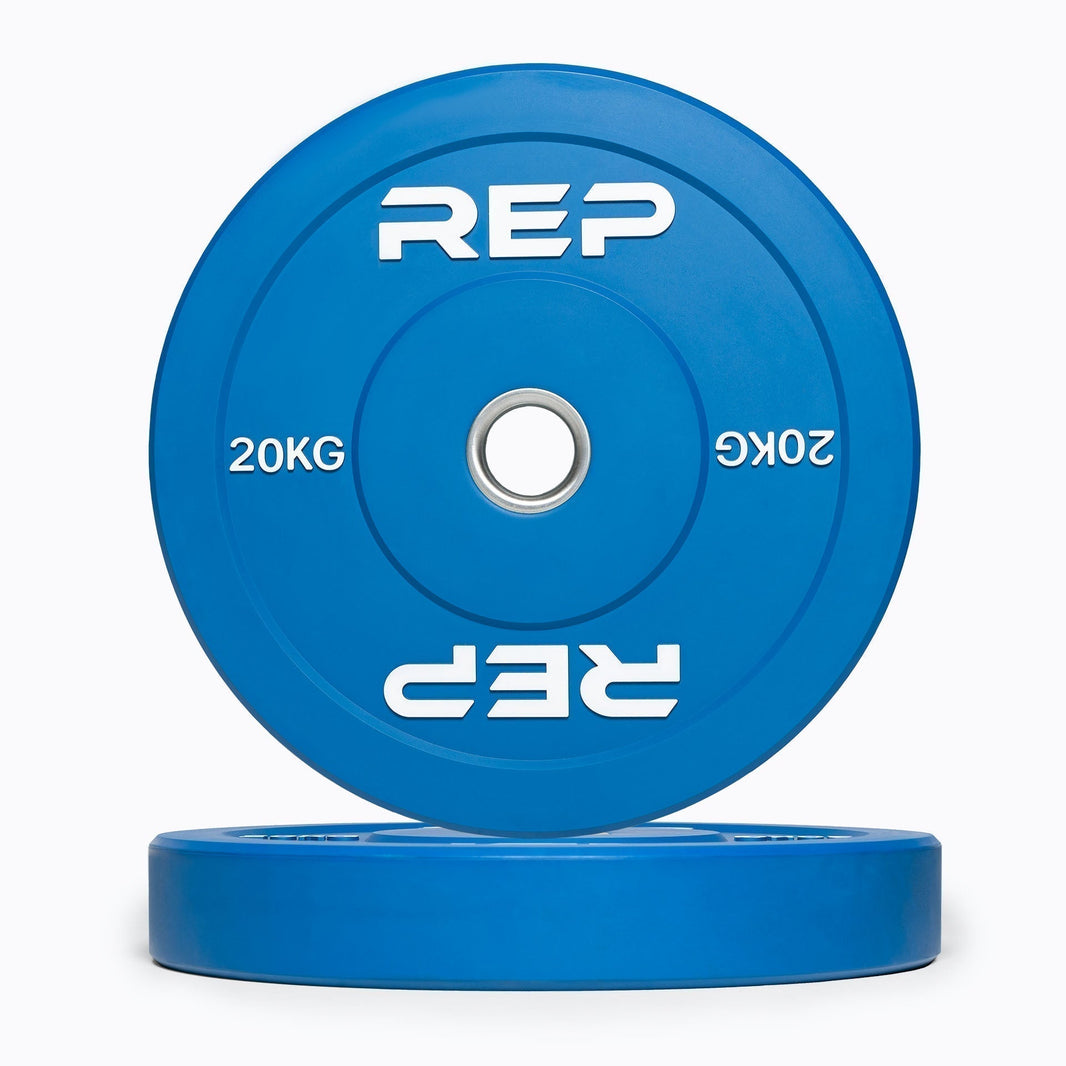 Colored bumper plates