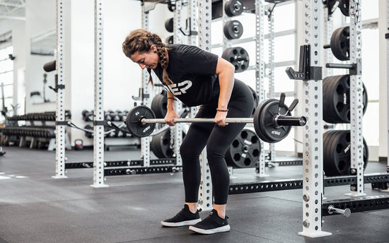 Lifter using the Mesa Technique Bar