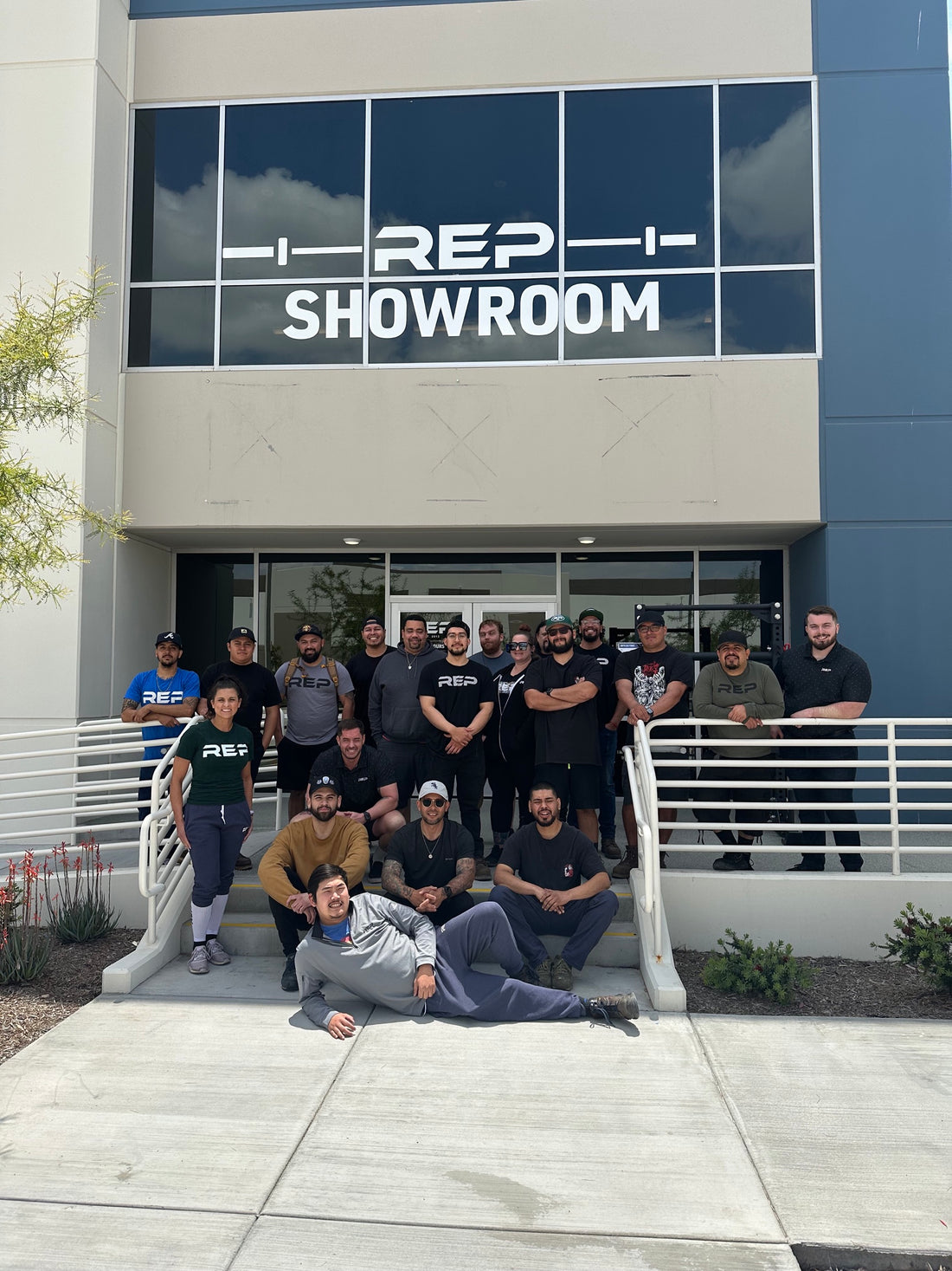 The REP California showroom
