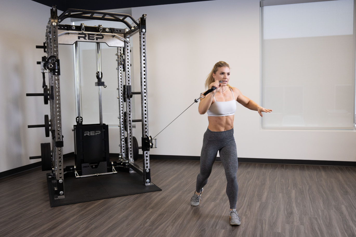 Workout Cable Rig Gym Cable Attachments | REP Fitness | Home Gym Equipment