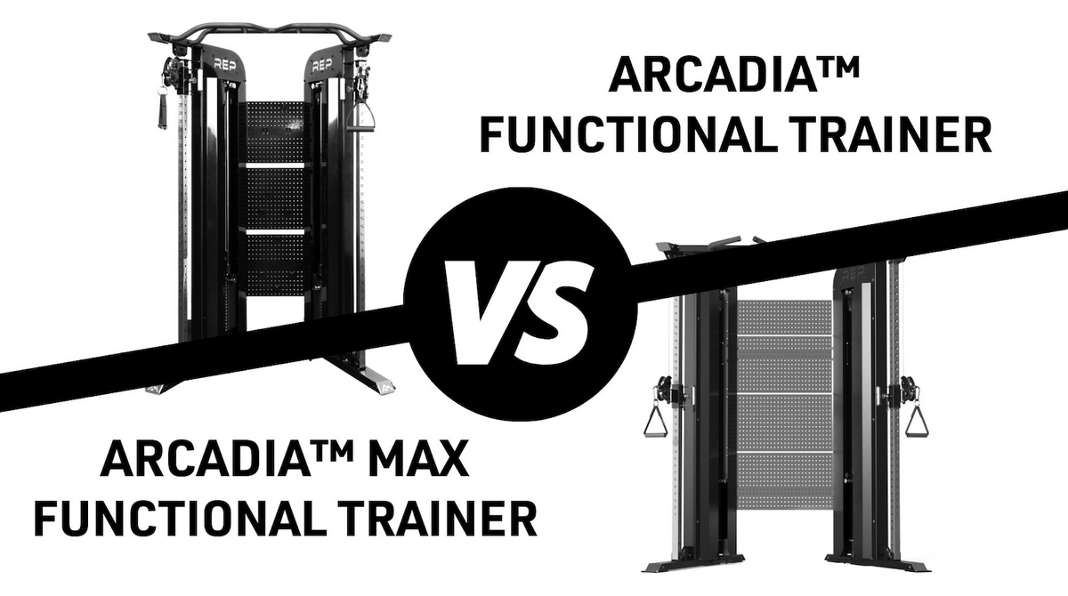Arcadia™ vs. Arcadia™ Max Functional Trainers | REP Fitness