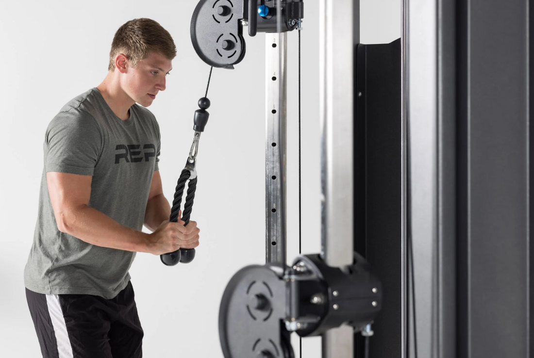 Tricep weight machine sale