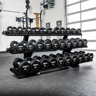 Commercial Dumbbell Rack