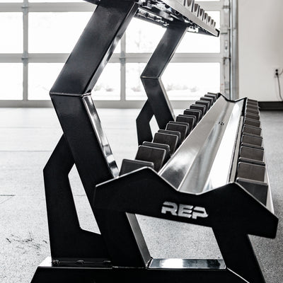 Commercial Dumbbell Rack