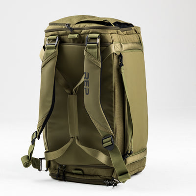 Strap design for the REP Fitness Slate Duffel Bag 50L