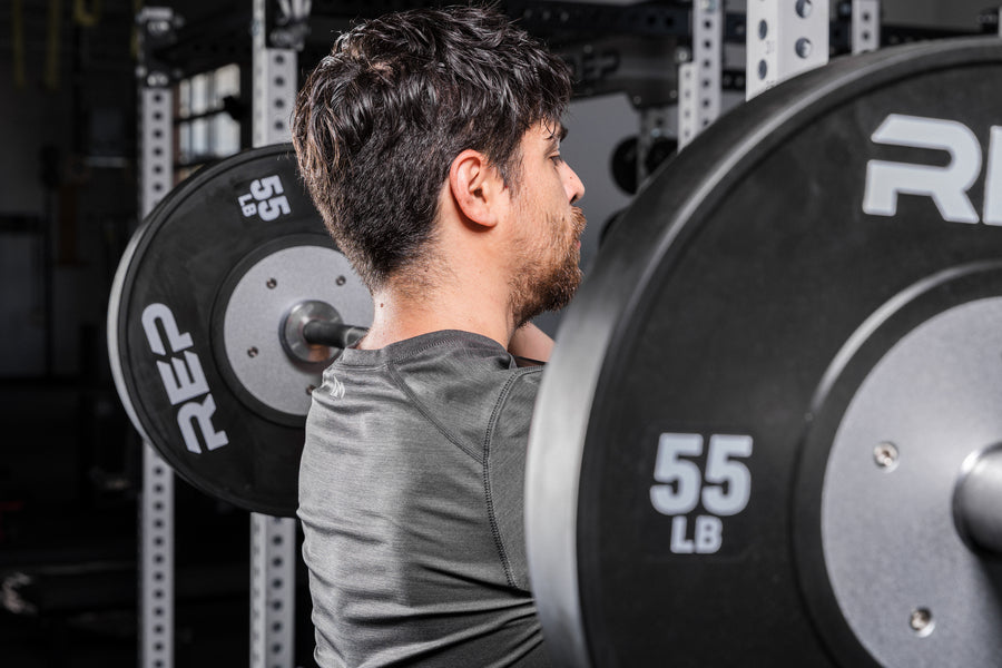 Black Competition Bumper Plates (LB)