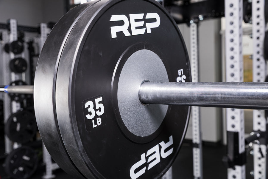 Black Competition Bumper Plates (LB)