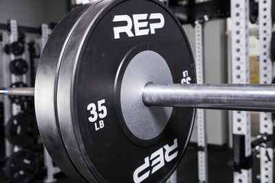 Black Competition Bumper Plates (LB)