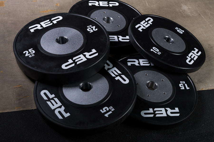 Black Competition Bumper Plates (KG)