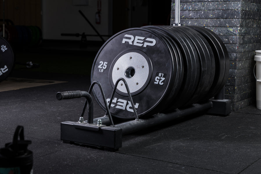Black Competition Bumper Plates (LB)