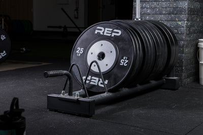 Black Competition Bumper Plates (LB)