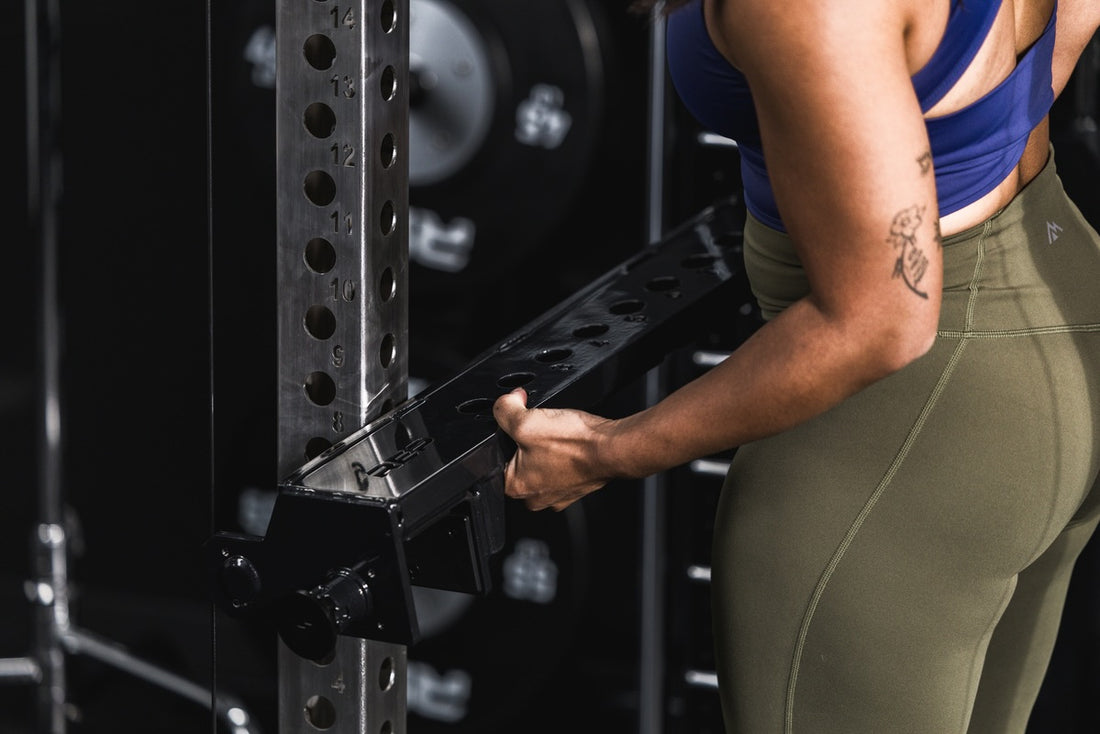 Smith Machine Flip-Down Safeties