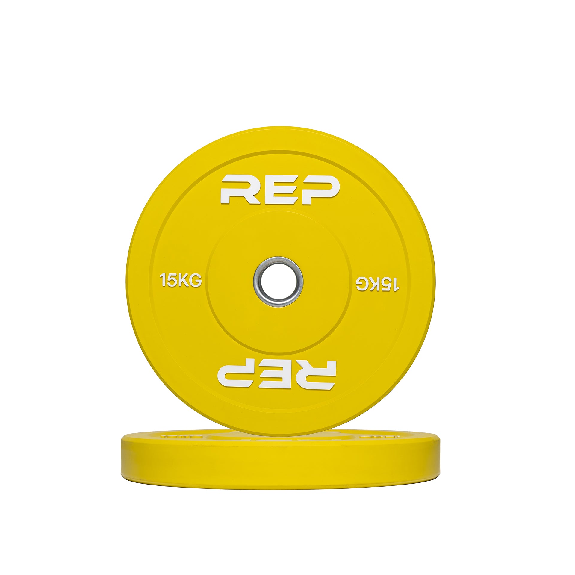 REP 15KG イエローダンベルプレート Color Bumper Plates (KG) | REP Fitness | Weightlifting