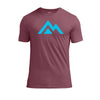 Heather Maroon/Blue