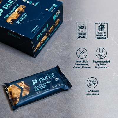 Purist® High Protein Bars High, 12ct box