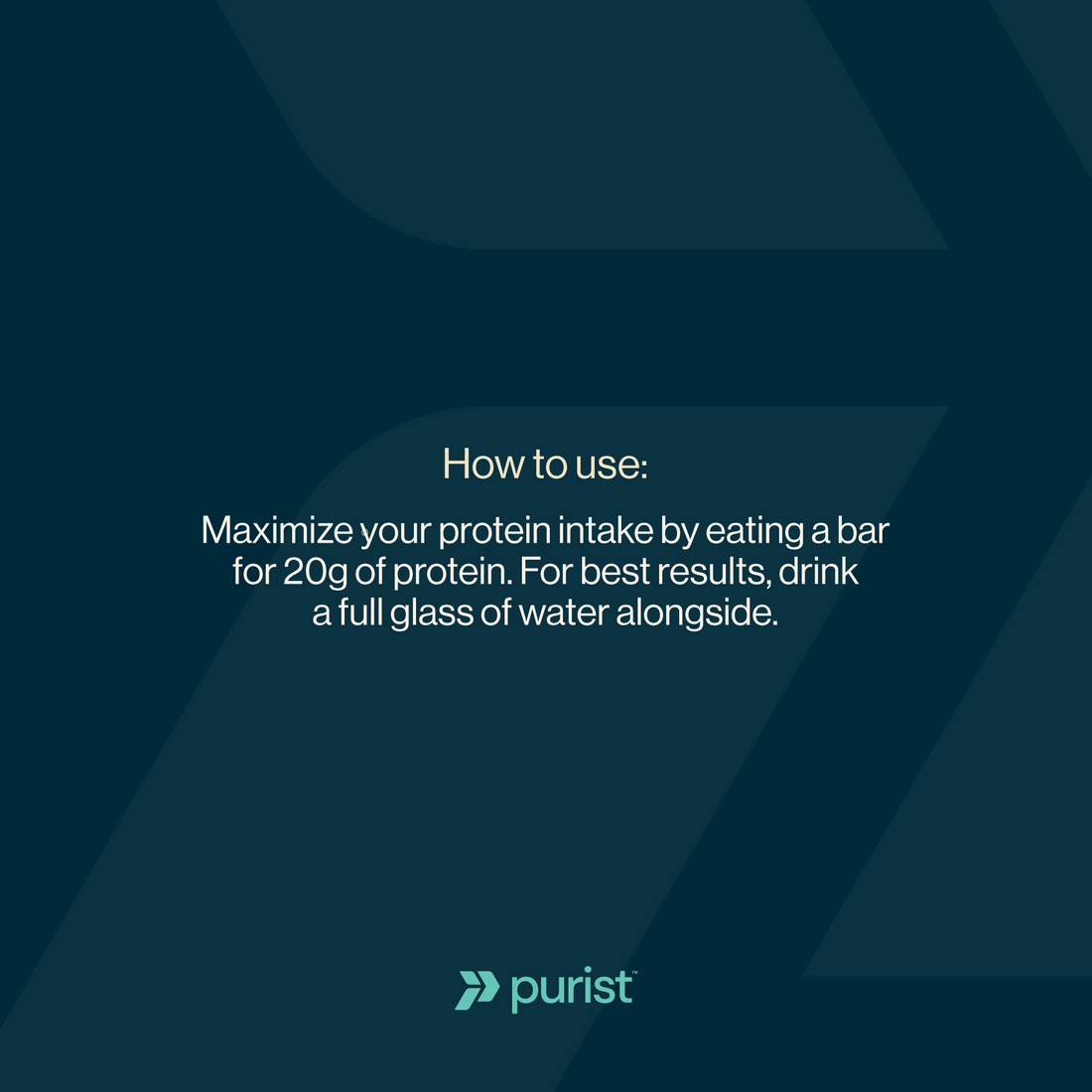 Purist® High Protein Bars