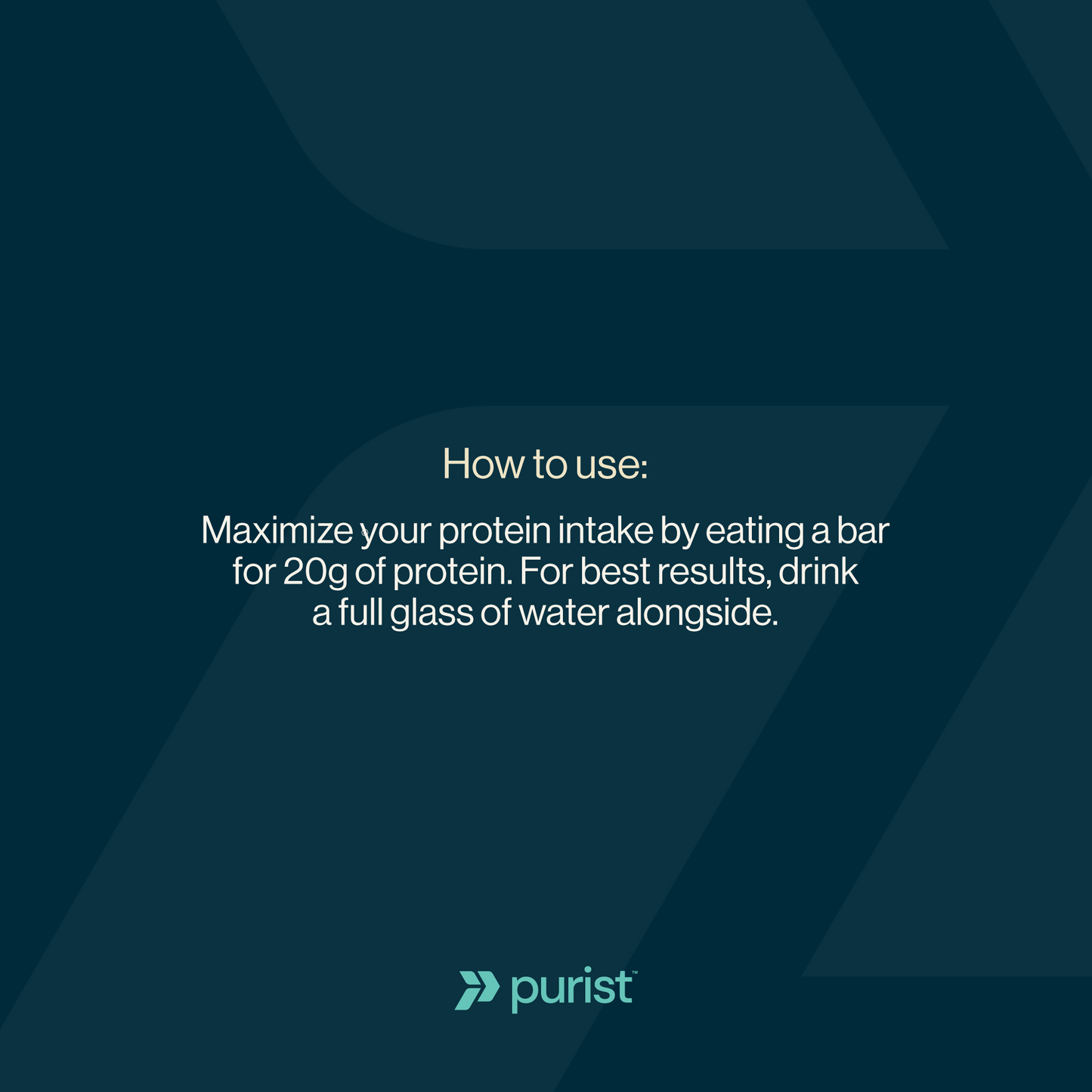 Purist® High Protein Bars High, 12ct box