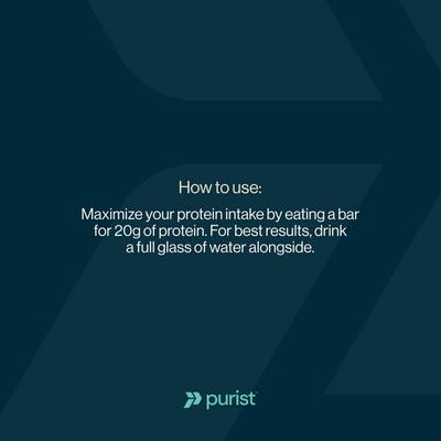 Purist® High Protein Bars High, 12ct box