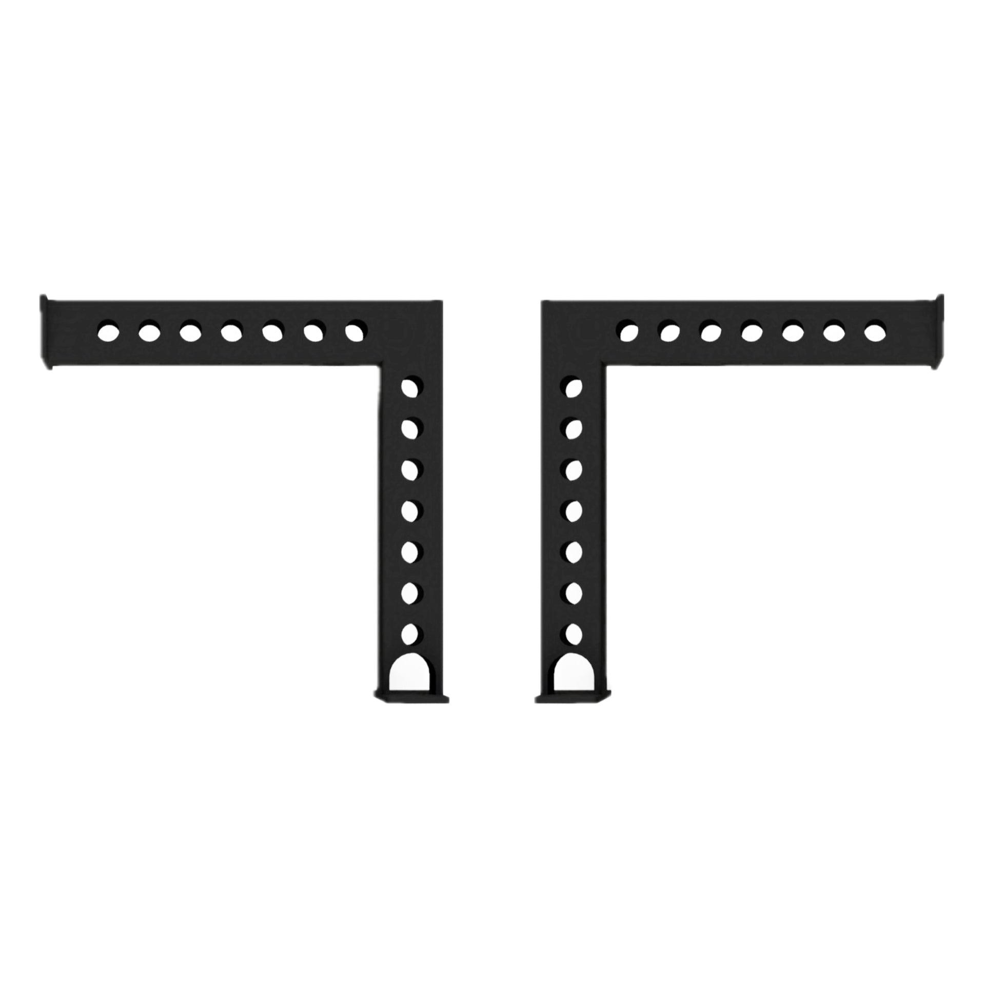 L-Shaped Crossmembers 5000 Series Matte Black