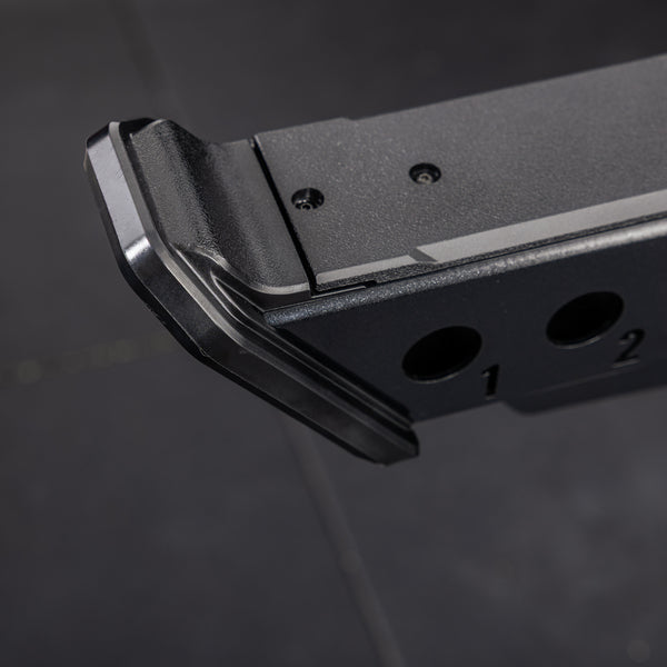 Close-up of the liner on the raised ends of the Spotter Arms 2.0 