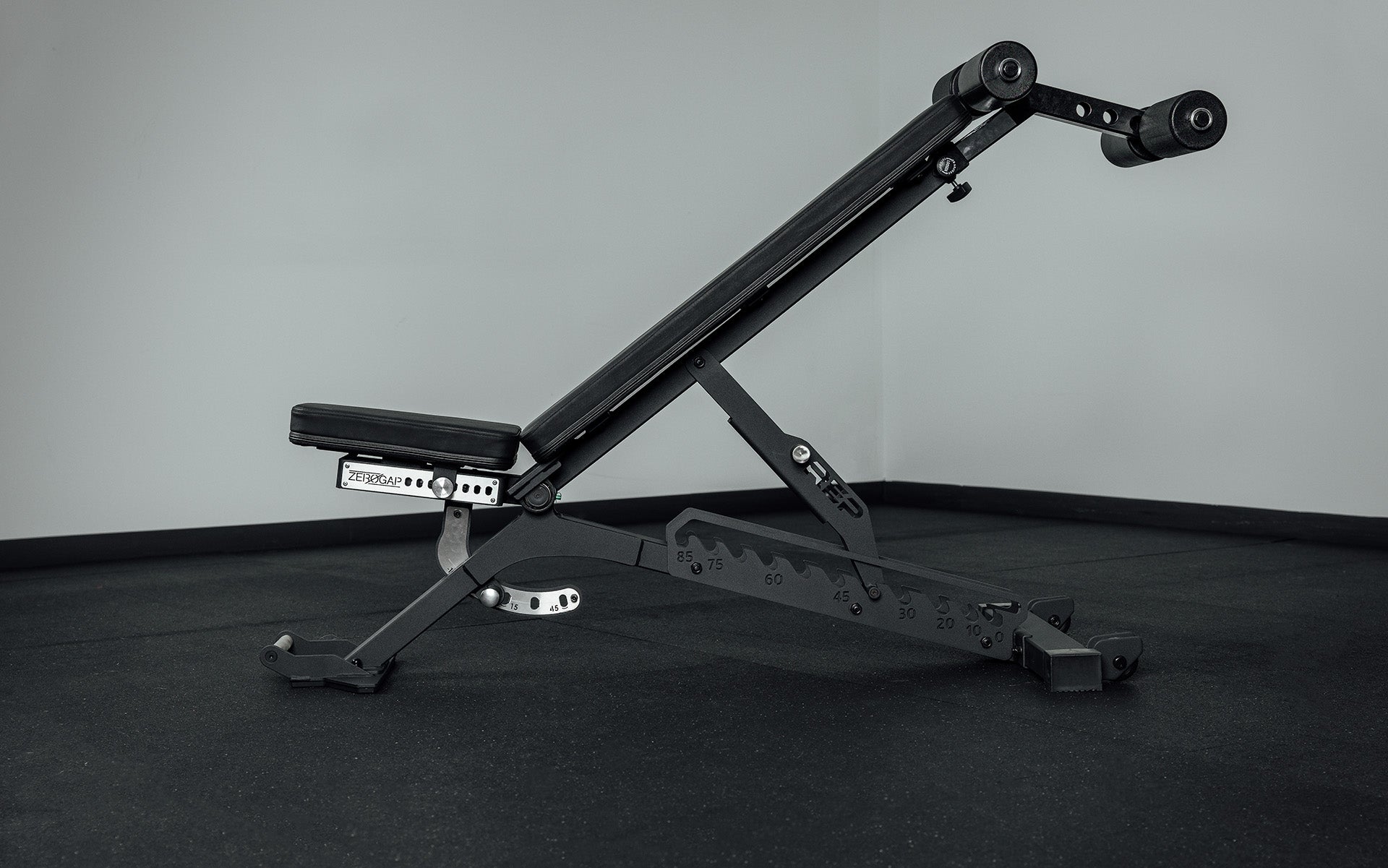 Adjustable Bench Leg Roller Attachment