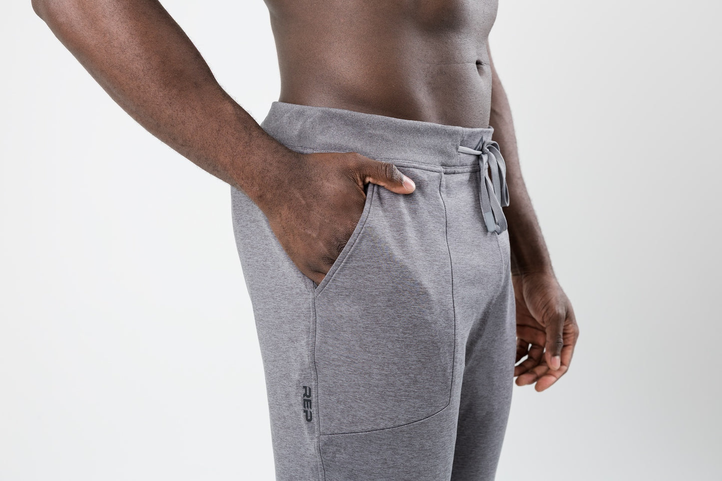 REP Fitness Apollo jogger in Heather Cool Gray