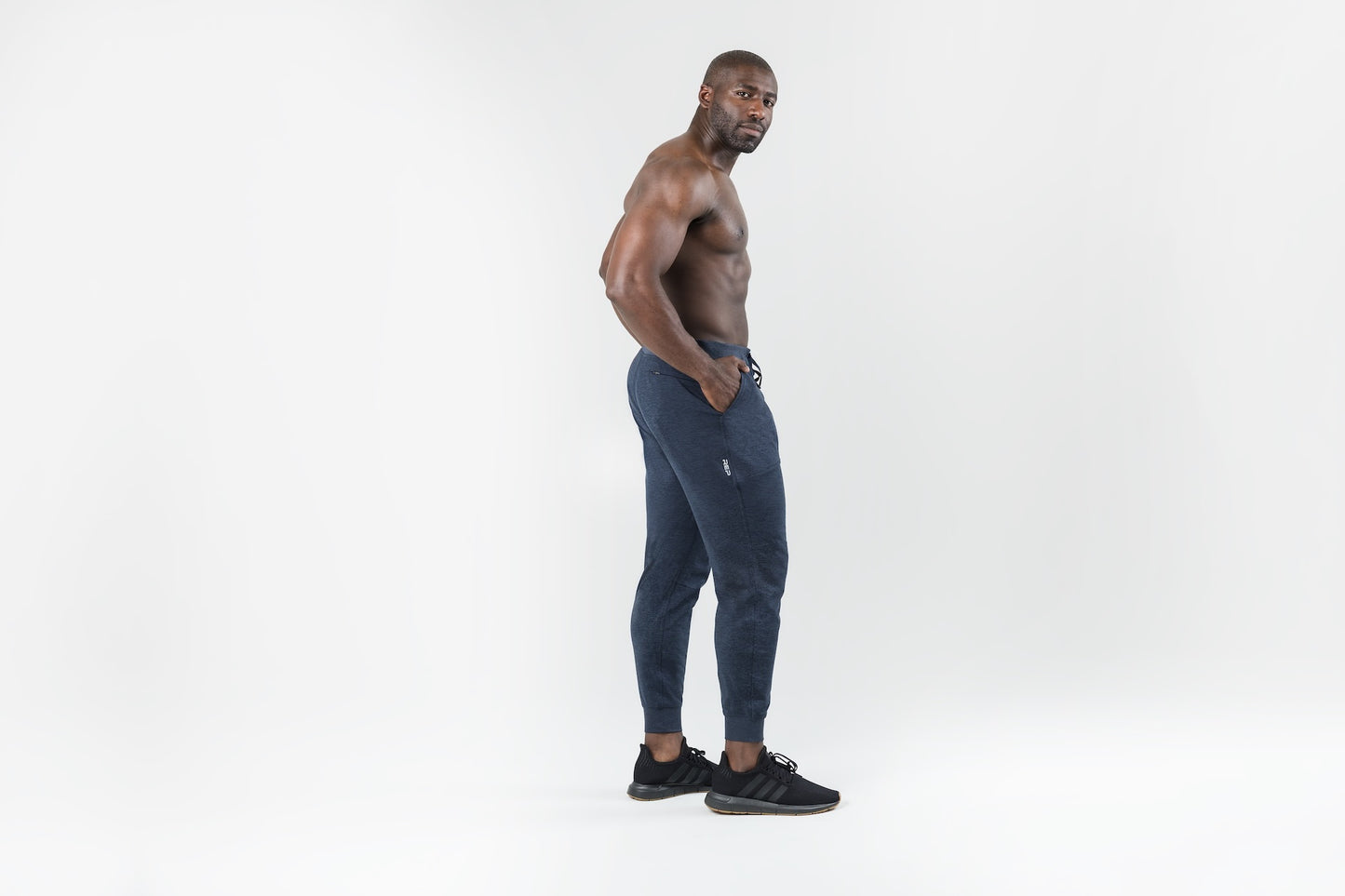 REP Fitness Apollo jogger in Heather Navy