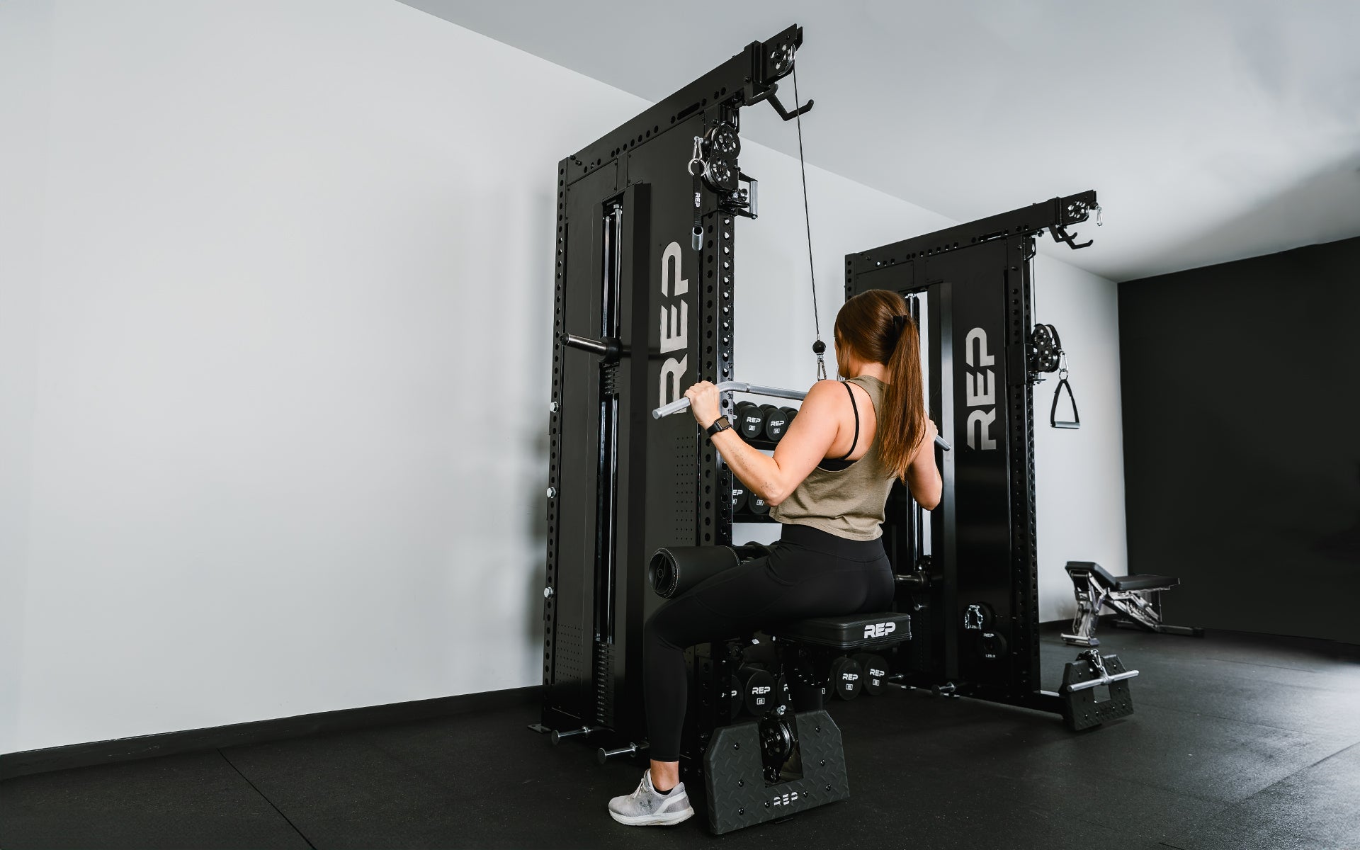 Adonis™ - Dual Cable Tower with Storage | REP Fitness