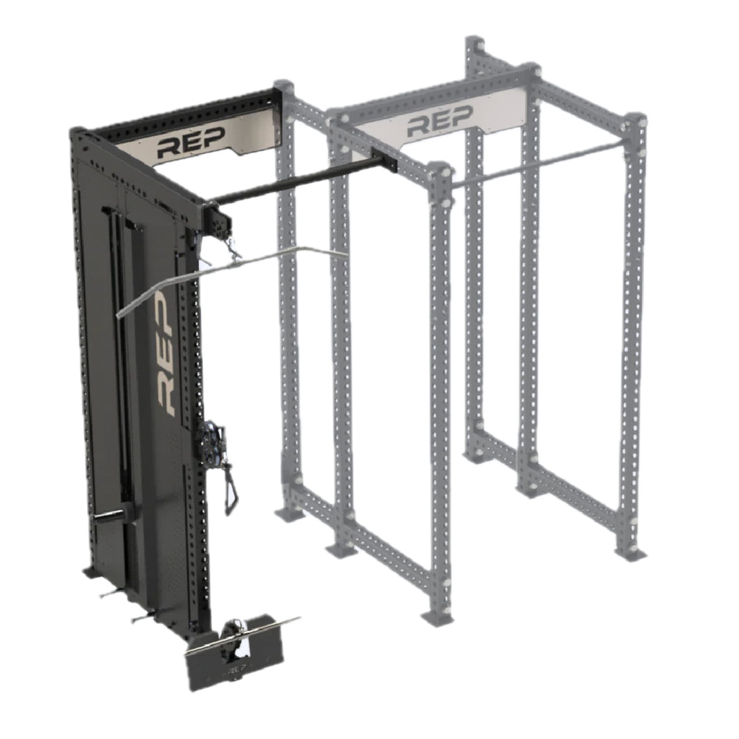 Adonis™ - Cable Tower with Rack Attachment | REP Fitness