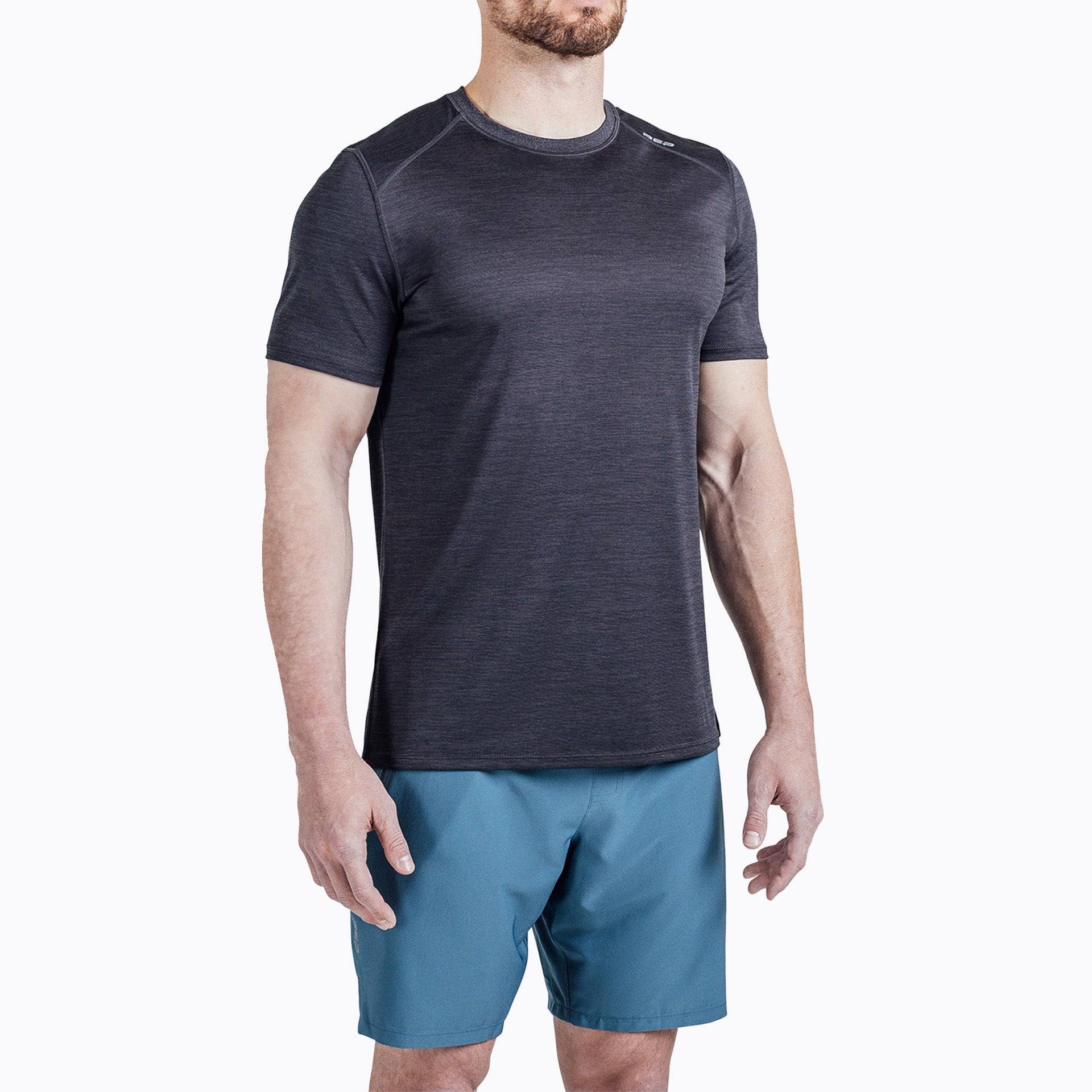 REP Men's Sigmatech Shirt in Heather Black