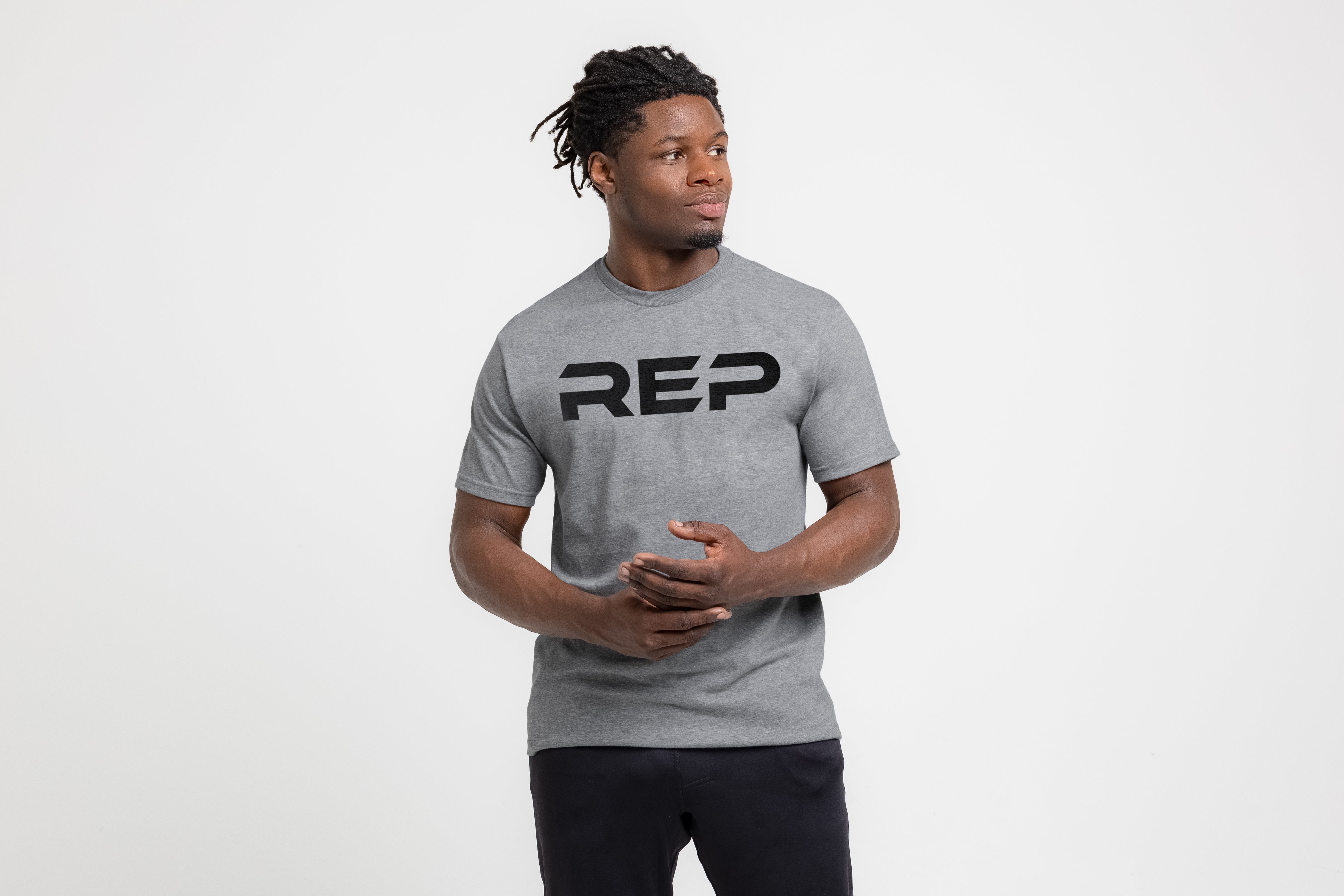 Men's Bulk Up Heavyweight Crew T-Shirt