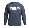 Heather Navy/White