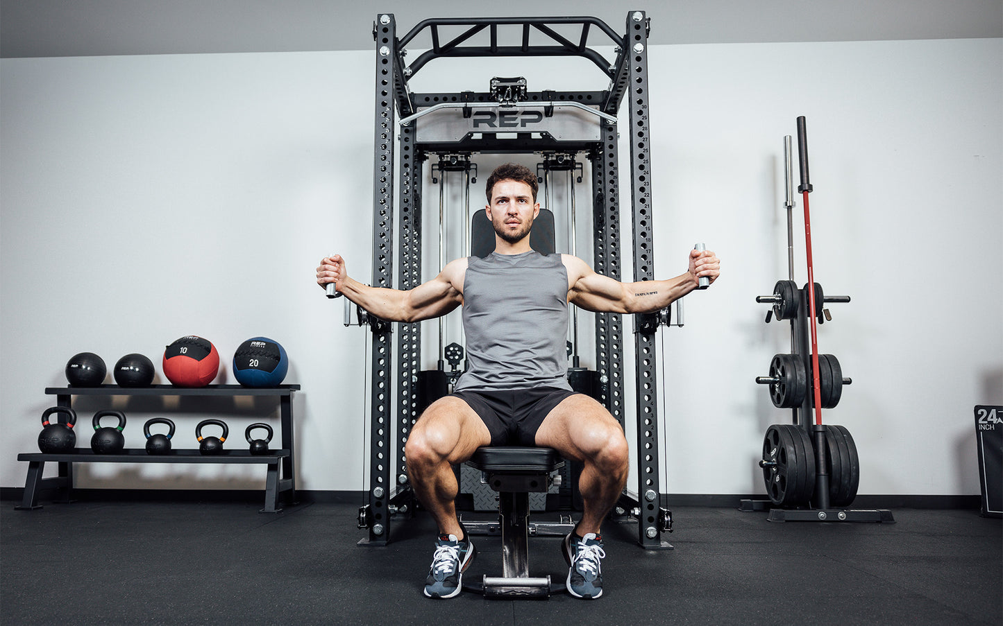Ares™ - 2.0 Cable Machine Attachment (6-Post Series)