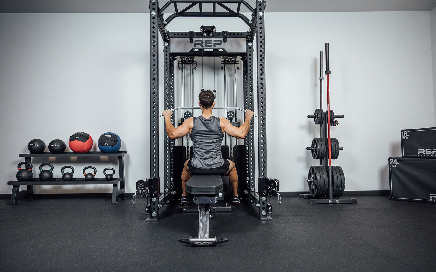 Ares™ - 2.0 Cable Machine Attachment (6-Post Series)