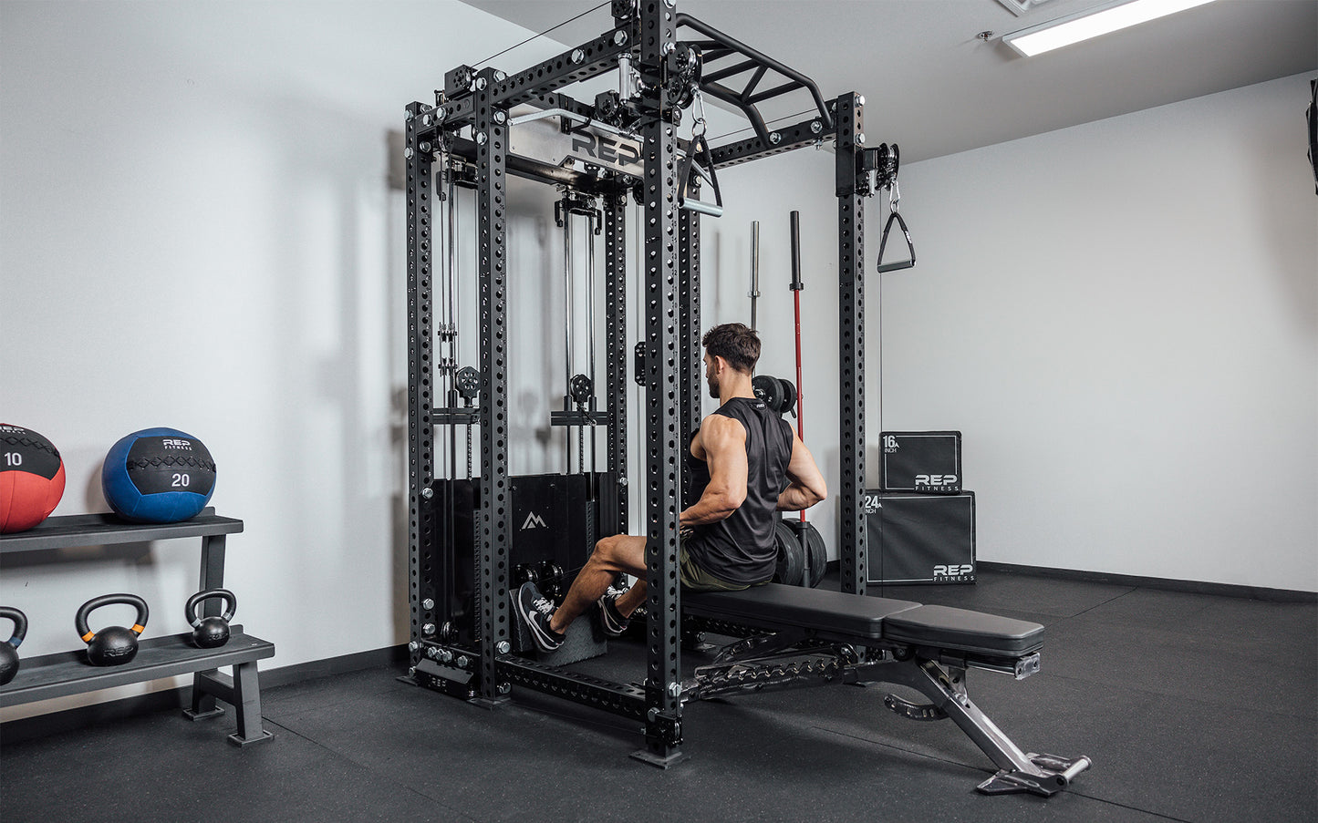 Ares™ - 2.0 Cable Machine Attachment (6-Post Series)