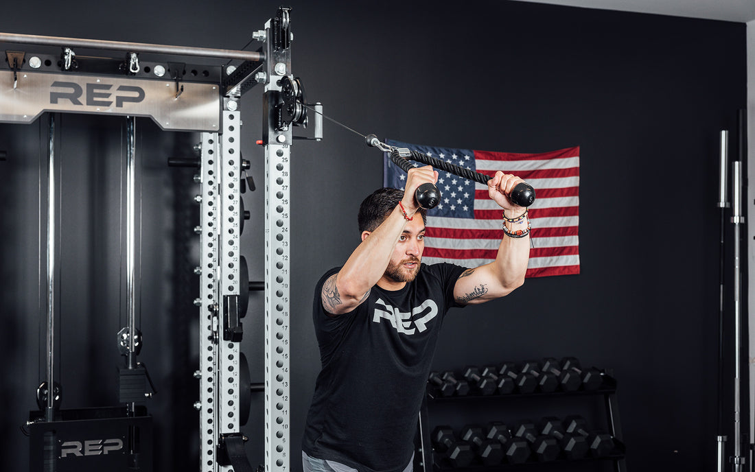 Triceps Rop Tricep Rope Cable Attachment | REP Fitness