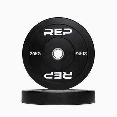 Black Bumper Plates (KG)