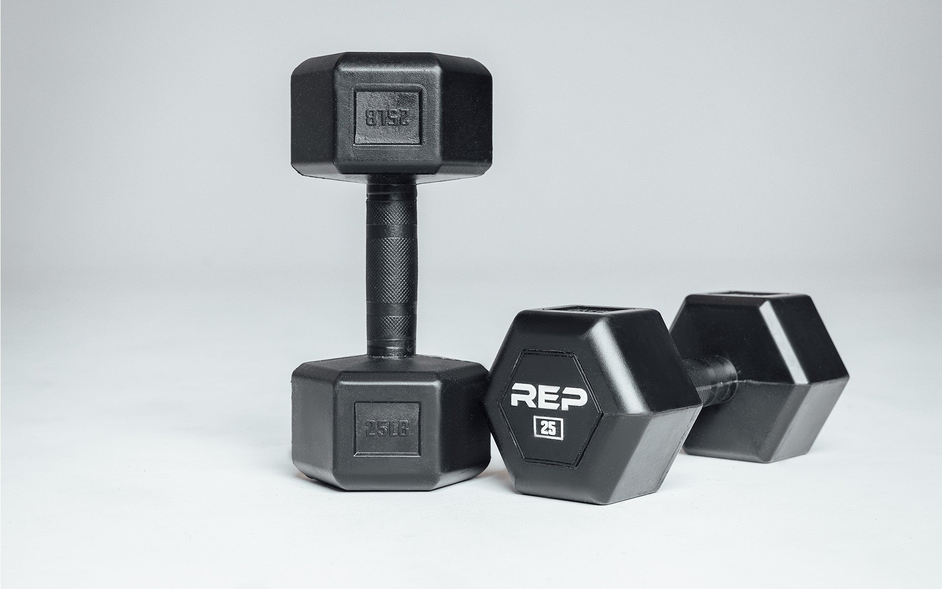 Dumbbell Rbc Rubber Coated Dumbbells | REP Fitness | Weightlifting