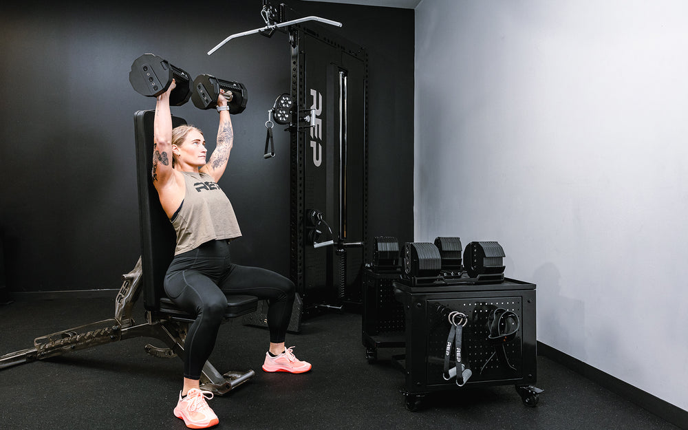 Dumbbell Storage Cart