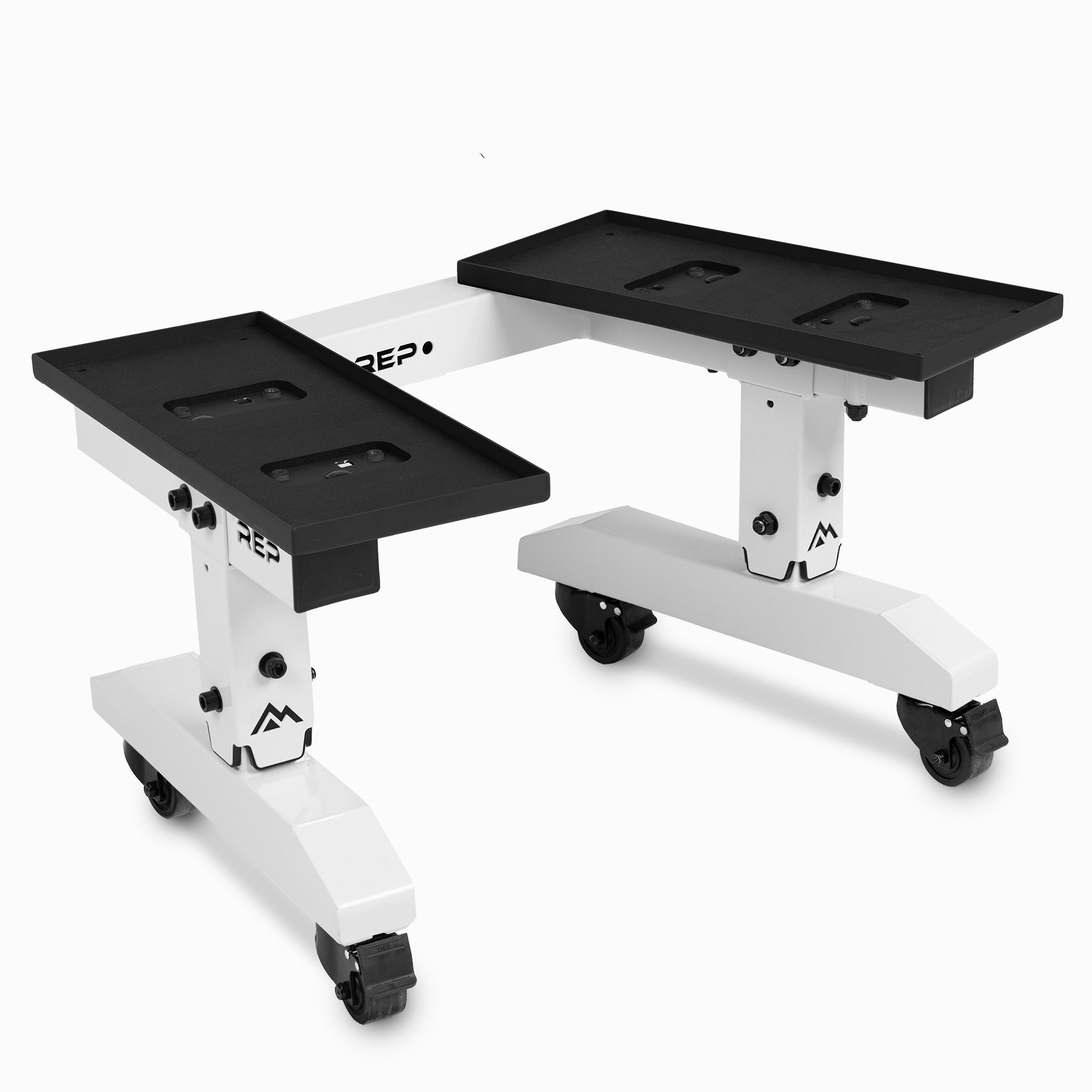 White REP® Adjustable Dumbbell Stand for QuickDraw™ adjustable dumbbells