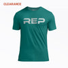 Heather Teal/White