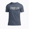 Heather Navy/Silver