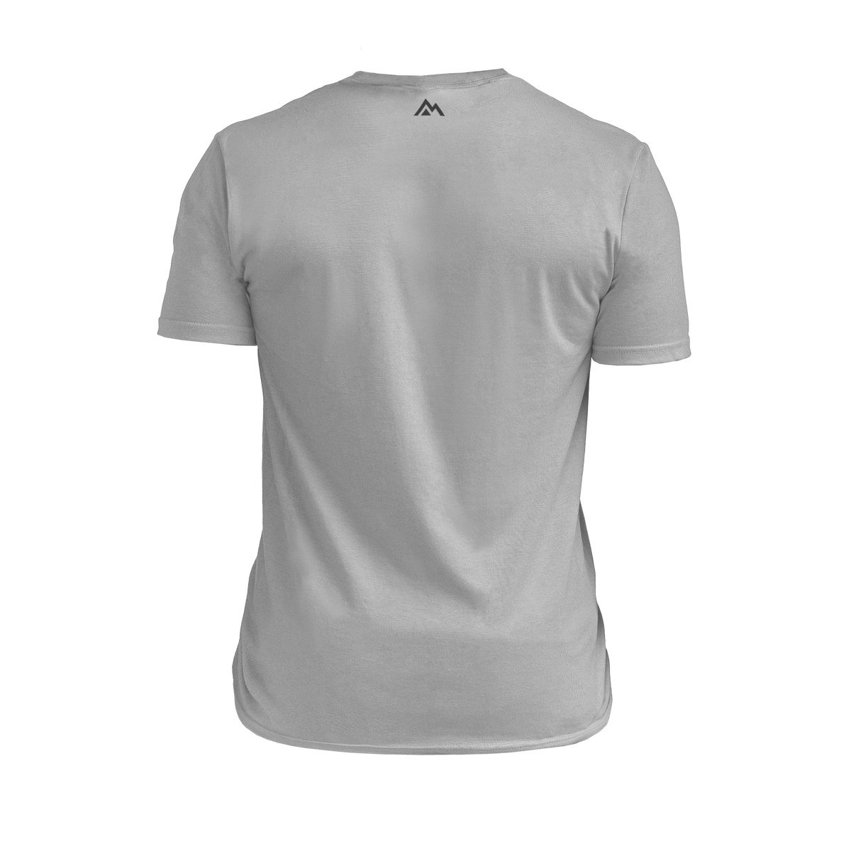 The REP Fitness Men's Daily Driver 2.0 Tri-Blend Crew T-Shirt in Heather Gray/Black back