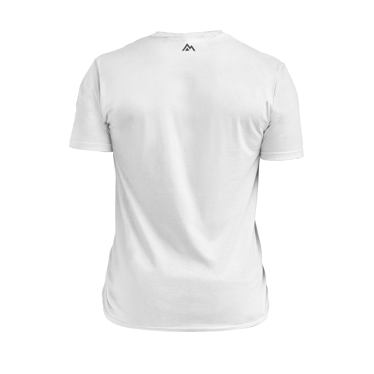 The REP Fitness Men's Daily Driver 2.0 Tri-Blend Crew T-Shirt in White/Black back
