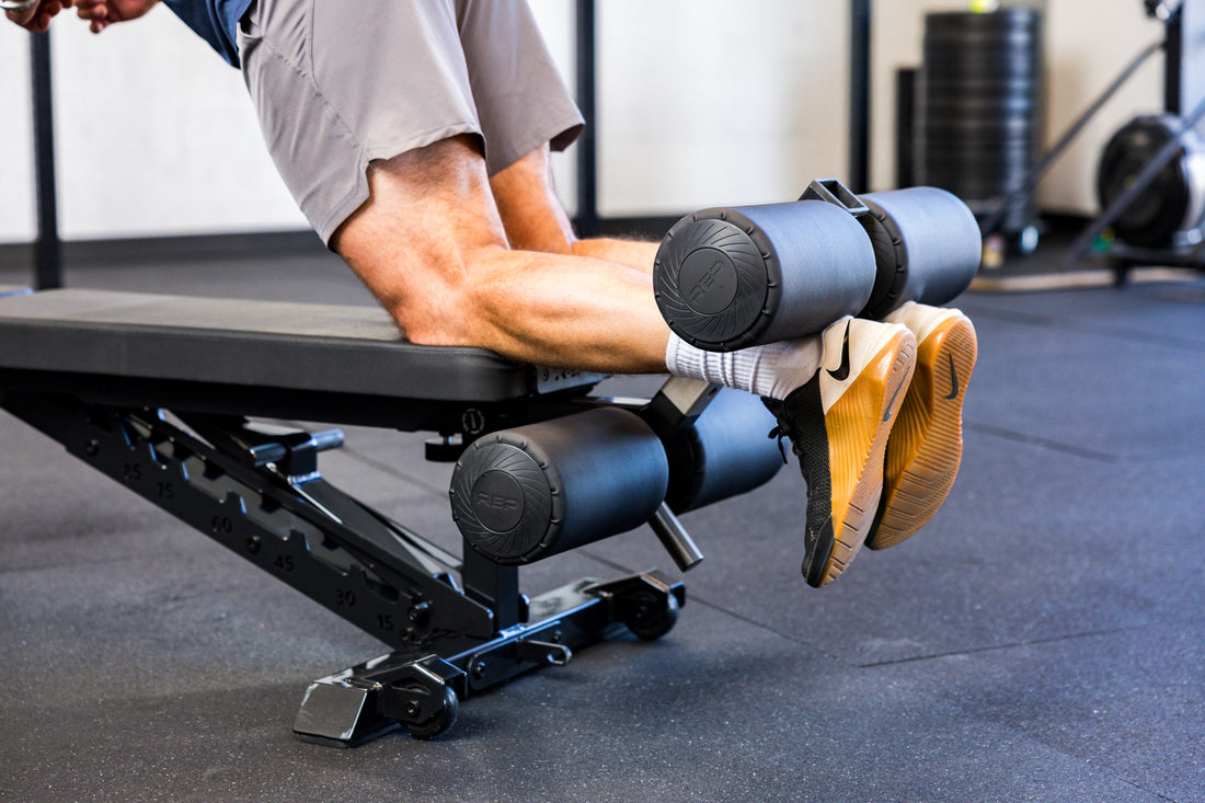 Adjustable Bench Leg Roller Attachment 2.0 | REP Fitness