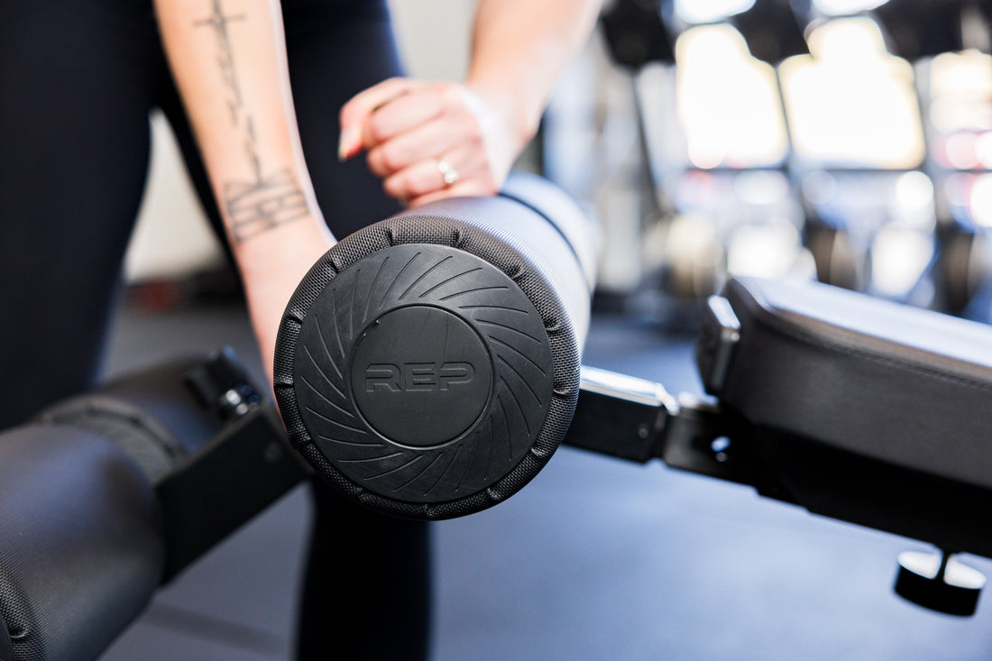 Adjustable Bench Leg Roller Attachment 2.0 | REP Fitness